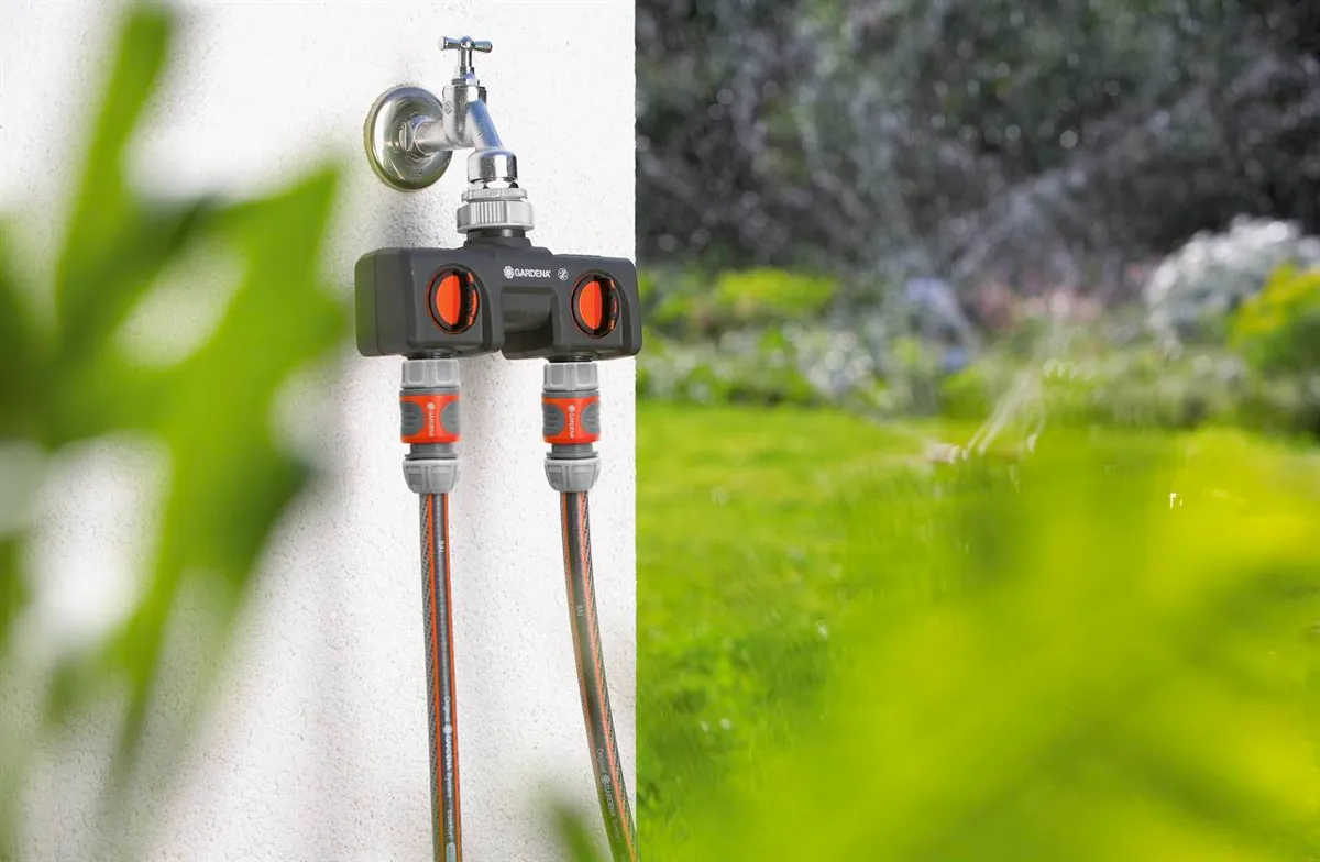 Distribuidor de 2 Vias con Llave para Canilla — foto 5