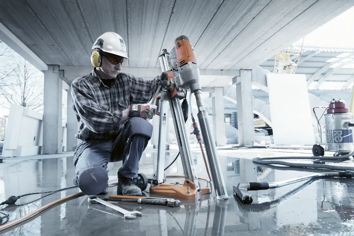 Perforadora Husqvarna Dms 240 - Extractor de Nucleo 230V — foto 4