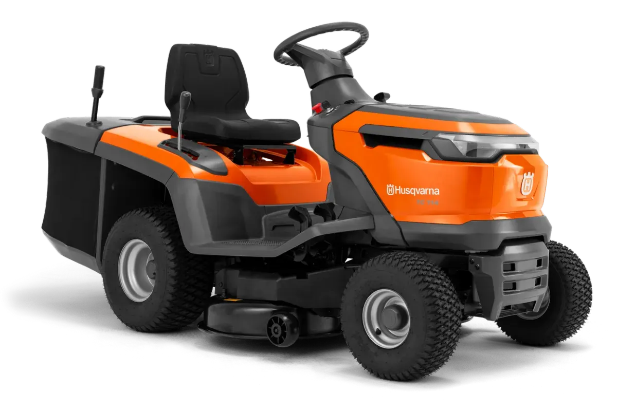 Tractor Husqvarna C/recolector TC114