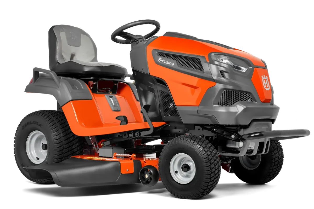 Tractor Husqvarna C/recolector TC114 — foto 2
